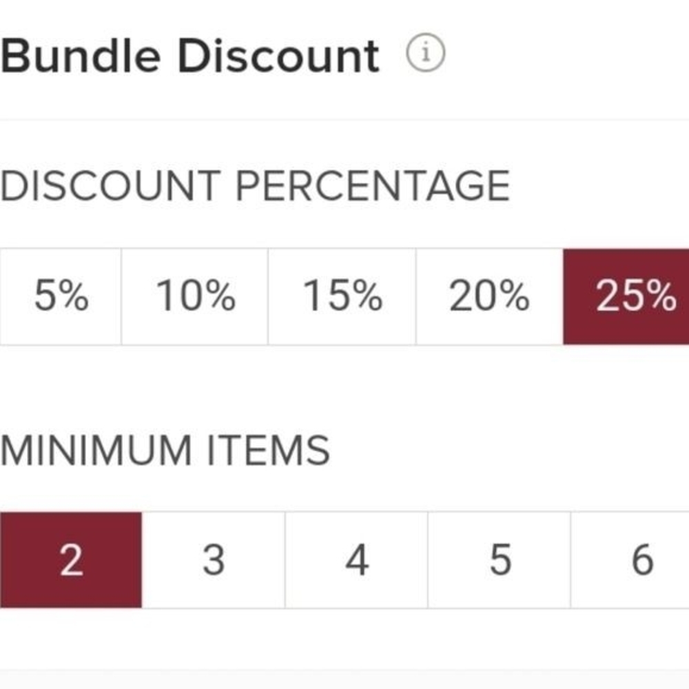 🌟🌟BUNDLE 2 OR MORE ITEMS AND GET 25% OFF🌟🌟